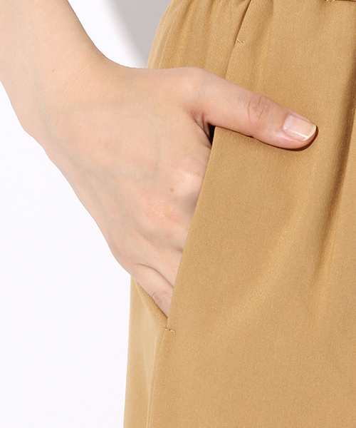 niko and...（ニコアンド）の「CA/FBビステーパーパンツ【niko and ...】（その他パンツ・レディース・ダークブラウン/キャメル/ライトブラウン・FREE）」の12枚目の写真