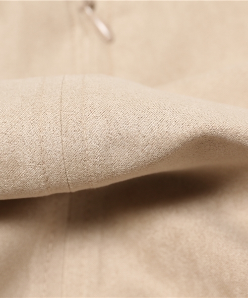 N.（N. Natural Beauty Basic）（エヌエヌナチュラルビューティーベーシック）の「スエードスリットミドルスカート（スカート・レディース・ブラウン/ベージュ・MEDIUM/SMALL）」の11枚目の写真