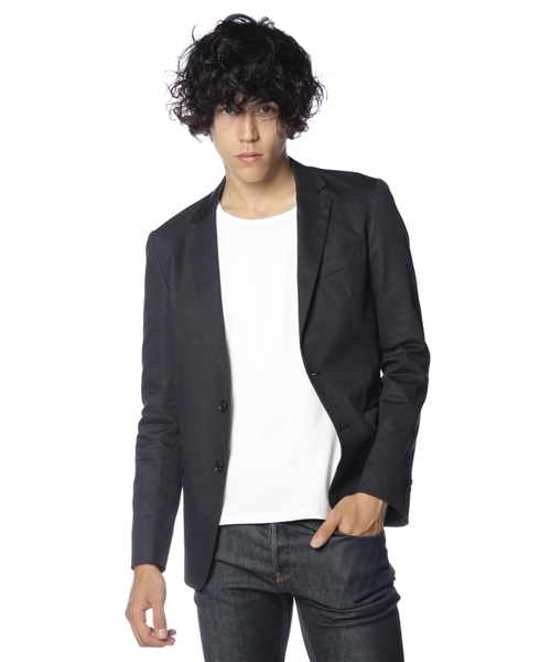 BEAMS(ビームス)の「BEAMS / 袖裏柄ストレッチ2Bジャケット(テーラードジャケット・メンズ・グレー/ブラック/ネイビー・SMALL/MEDIUM/LARGE/X-LARGE)」の4枚目の写真