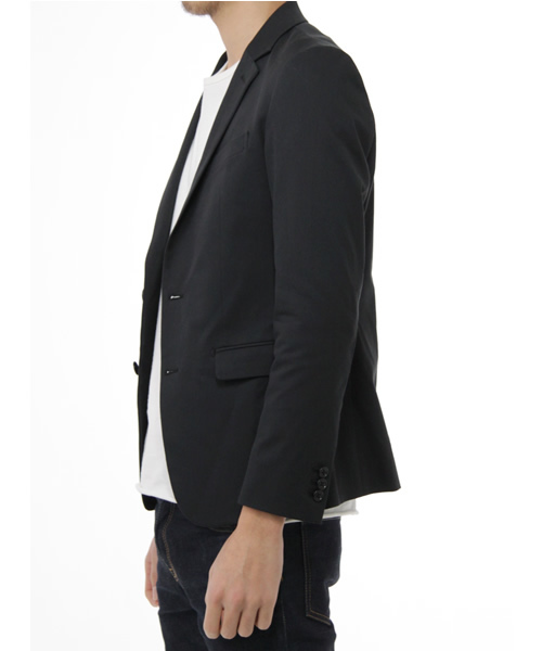 BEAMS(ビームス)の「BEAMS / 袖裏柄ストレッチ2Bジャケット(テーラードジャケット・メンズ・グレー/ブラック/ネイビー・SMALL/MEDIUM/LARGE/X-LARGE)」の8枚目の写真