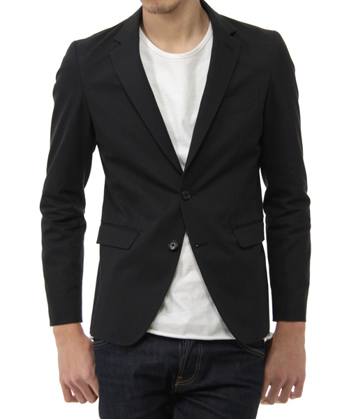 BEAMS(ビームス)の「BEAMS / 袖裏柄ストレッチ2Bジャケット(テーラードジャケット・メンズ・グレー/ブラック/ネイビー・SMALL/MEDIUM/LARGE/X-LARGE)」の16枚目の写真