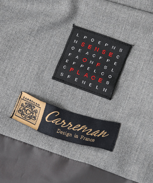 SENSE OF PLACE by URBAN RESEARCH（センスオブプレイスバイアーバンリサーチ）の「CARREMAN　ショートジャケット（その他アウター・メンズ・グレー/ブラック・MEDIUM/LARGE）」の9枚目の写真