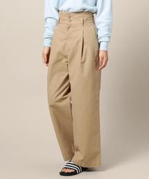 BEAUTY&YOUTH UNITED ARROWS | BY コットンハイウエスト ワイドパンツо(その他パンツ)