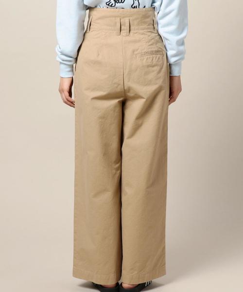 BEAUTY&YOUTH UNITED ARROWS（ビューティーアンドユースユナイテッドアローズ）の「BY コットンハイウエスト ワイドパンツ ◆（その他パンツ・レディース・オフホワイト/ベージュ/ライトピンク・MEDIUM/SMALL）」の15枚目の写真
