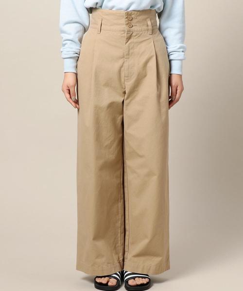 BEAUTY&YOUTH UNITED ARROWS（ビューティーアンドユースユナイテッドアローズ）の「BY コットンハイウエスト ワイドパンツ ◆（その他パンツ・レディース・オフホワイト/ベージュ/ライトピンク・MEDIUM/SMALL）」の16枚目の写真
