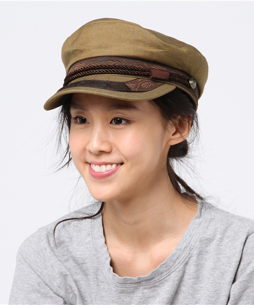 WEGO（ウィゴー）の「DISPARK/マリンキャスケット（キャスケット・レディース・カーキ/ブラック/キャメル/ホワイト・FREE）」の15枚目の写真