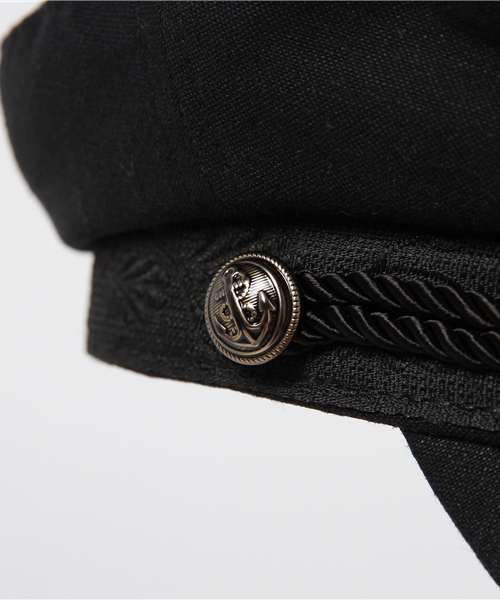 WEGO（ウィゴー）の「DISPARK/マリンキャスケット（キャスケット・レディース・カーキ/ブラック/キャメル/ホワイト・FREE）」の10枚目の写真