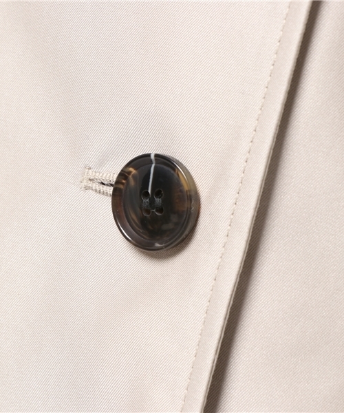 Honeys（ハニーズ）の「ショート丈トレンチコート（トレンチコート・レディース・ピンク/ライトベージュ・M/L/S）」の10枚目の写真