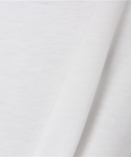 Honeys（ハニーズ）の「ＵＶカット 吸水速乾でさらさら着心地フレア袖プルオーバー（Tシャツ/カットソー・レディース・ブルー/オフホワイト/ピンク/ネイビー/ブラック/ライトピンク/ホワイト×ブラック・M/L/S）」の14枚目の写真