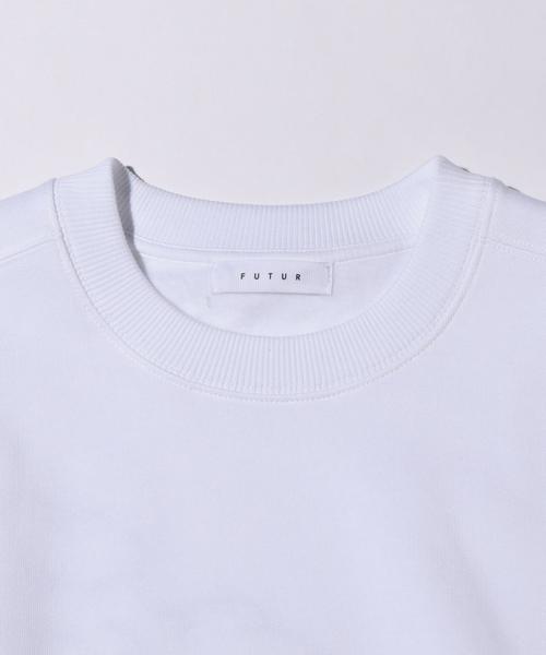 FUTUR(フューチャー)の「<FUTUR> NEW 01 SWT CN L/S/スウェット ◆(スウェット・メンズ・ホワイト/ブラック・LARGE/MEDIUM)」の5枚目の写真