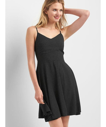 GAP | Gap フィット＆フレア キャミソールワンピース(ワンピース)