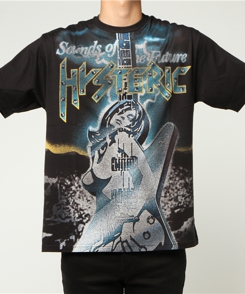 HYSTERIC GLAMOUR(ヒステリックグラマー)の「LIGHTNING プリント Tシャツ(Tシャツ/カットソー・メンズ・マルチ・X-SMALL/LARGE/SMALL/MEDIUM)」の7枚目の写真