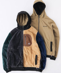 gym master | リバーシブルボアｘタスロンフードＪＫＴ(ブルゾン)