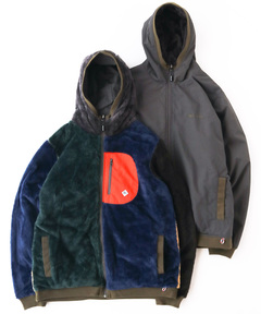 リバーシブルボアｘタスロンフードＪＫＴ