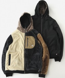 gym master | リバーシブルボアｘタスロンフードＪＫＴ(ブルゾン)