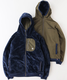 gym master | リバーシブルボアｘタスロンフードＪＫＴ(ブルゾン)