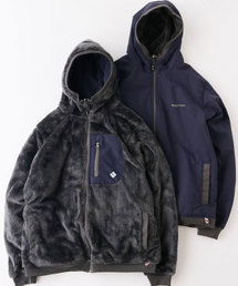 リバーシブルボアxタスロンフードJKT
