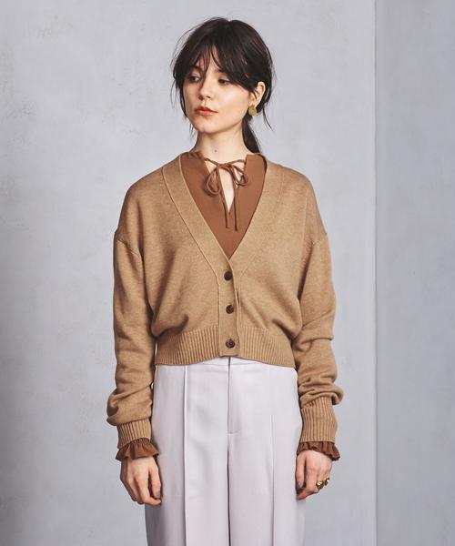 UWSC Ｖネックショートカーディガン UNITED ARROWS（ユナイテッドアローズ）の「UWSC Vネック ショート
