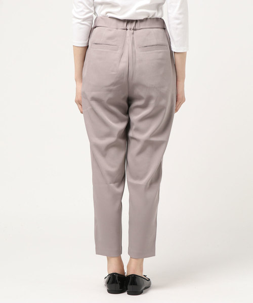 URBAN RESEARCH Sonny Label(アーバンリサーチサニーレーベル)の「ウォッシャブルストレッチテーパードパンツ(その他パンツ・レディース・ブラック/グレー系その他/ブラウン系その他・38/36)」の22枚目の写真