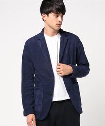 THING FABRICS | tHING FABRICS/シングファブリックス Tailored collar jacket (Short Pile)(テーラードジャケット)