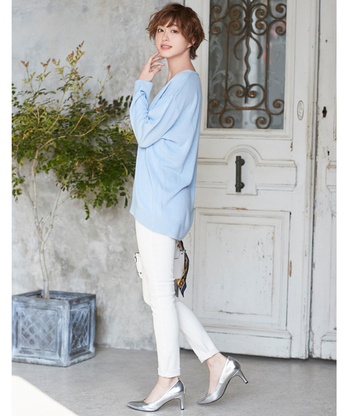 KOBE LETTUCE（コウベレタス）の「クッション内蔵で痛くない♪ポインテッドトゥ7cmヒール走れるパンプス（パンプス・レディース・ブラック系その他/グレー系その他/ブラウン系その他/ベージュ系その他/レッド系その他/ブラック系その他2/ベージュ系その他2/ベージュ系その他3/ピンク系その他/シルバー・LL/S/M/L/3L/XL）」の19枚目の写真