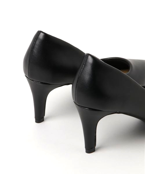 KOBE LETTUCE（コウベレタス）の「クッション内蔵で痛くない♪ポインテッドトゥ7cmヒール走れるパンプス（パンプス・レディース・ブラック系その他/グレー系その他/ブラウン系その他/ベージュ系その他/レッド系その他/ブラック系その他2/ベージュ系その他2/ベージュ系その他3/ピンク系その他/シルバー・LL/S/M/L/3L/XL）」の13枚目の写真