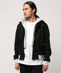 フェイクレイヤードライダースジャケット