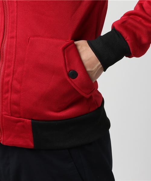 STYLEBLOCK（スタイルブロック）の「フェイクレイヤードライダースジャケット（ライダースジャケット・メンズ・ライトグレー/ダークグレー/ワインレッド/ブラック・M/XXL/L/XL）」の9枚目の写真