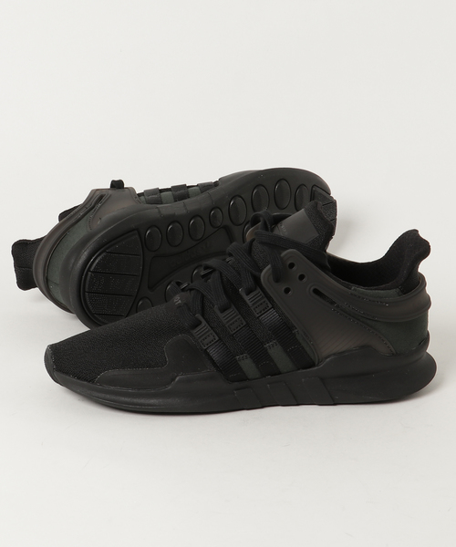 adidas（アディダス）の「adidas Originals/アディダス オリジナルス EQT SUPPORT ADV（スニーカー・メンズ・ブラック・26cm/27cm/26.5cm/27.5cm/25.5cm/28cm）」の2枚目の写真