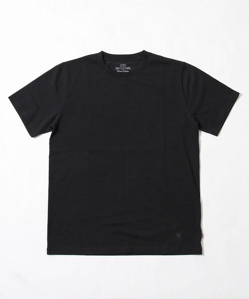 coen(コーエン)の「USAピマコットンクルーネックTシャツ(Tシャツ/カットソー・メンズ・ホワイト/ブラック・X-LARGE/LARGE/MEDIUM/SMALL)」の9枚目の写真