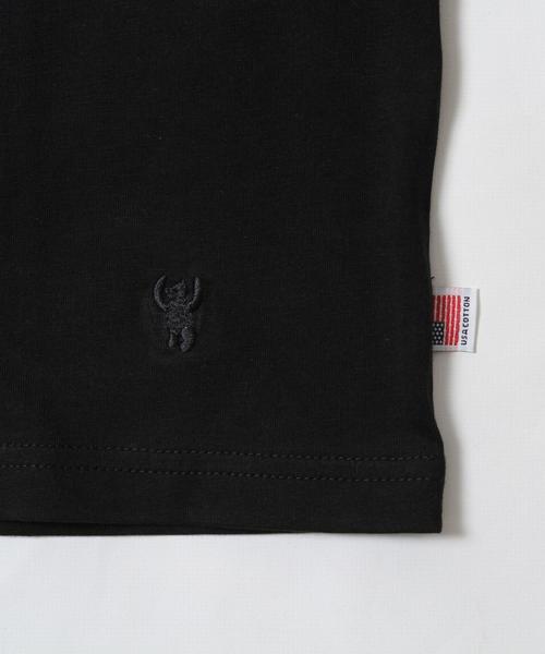 coen(コーエン)の「USAピマコットンクルーネックTシャツ(Tシャツ/カットソー・メンズ・ホワイト/ブラック・X-LARGE/LARGE/MEDIUM/SMALL)」の12枚目の写真
