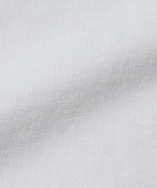 coen(コーエン)の「USAピマコットンクルーネックTシャツ(Tシャツ/カットソー・メンズ・ホワイト/ブラック・X-LARGE/LARGE/MEDIUM/SMALL)」の3枚目の写真