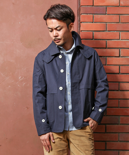 S.E.H KELLY（エスイーエイチケリー）の「SEHK-SS13-08（その他アウター・メンズ・ネイビー/ベージュ/グレー・MEDIUM/SMALL/LARGE）」の3枚目の写真