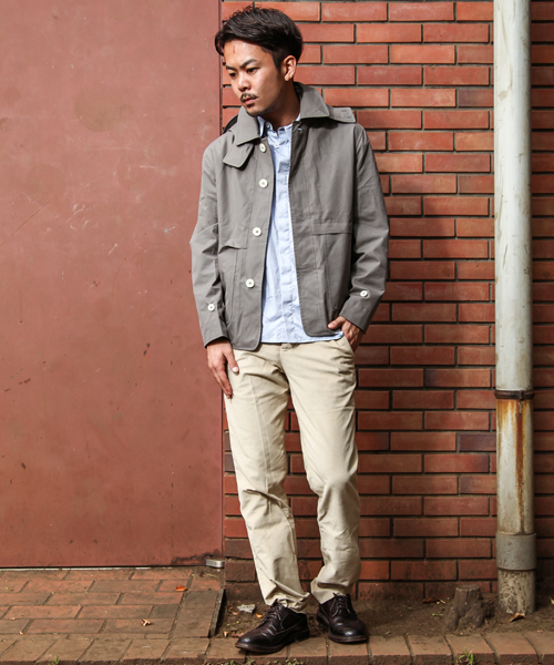 S.E.H KELLY（エスイーエイチケリー）の「SEHK-SS13-08（その他アウター・メンズ・ネイビー/ベージュ/グレー・MEDIUM/SMALL/LARGE）」の12枚目の写真
