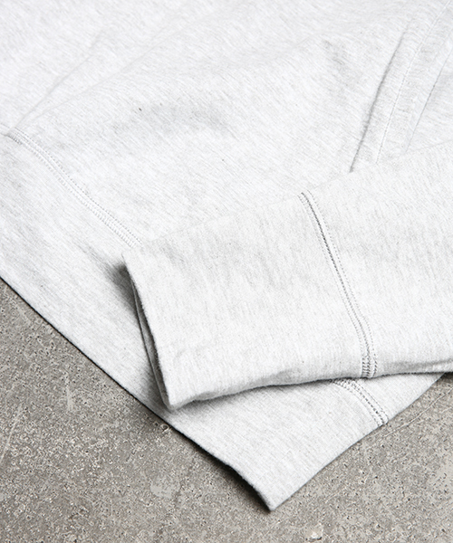 bodco（ボッコ）の「【bodco】ボッコ/ RAGLAN SLV. SWEATER（スウェット・メンズ・ヘザーグレー・LARGE/MEDIUM/SMALL）」の6枚目の写真