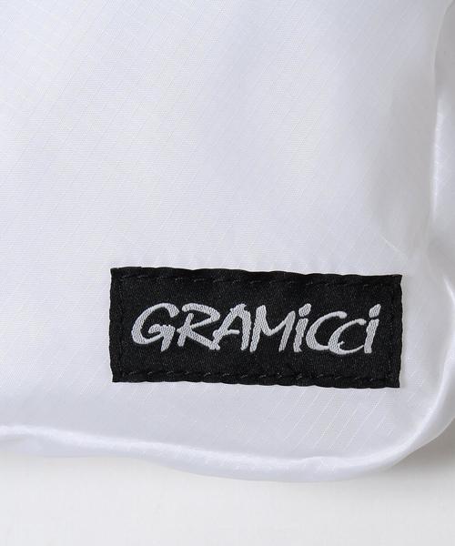Gramicci（グラミチ）の「Gramicci(グラミチ)別注リップストップサコッシュバッグ（ショルダーバッグ・メンズ・ホワイト/ブラック/ダークグレー/レッド・FREE）」の5枚目の写真