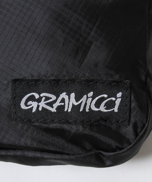 Gramicci（グラミチ）の「Gramicci(グラミチ)別注リップストップサコッシュバッグ（ショルダーバッグ・メンズ・ホワイト/ブラック/ダークグレー/レッド・FREE）」の6枚目の写真