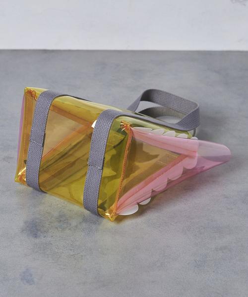 LUDLOW（ラドロー）の「＜LUDLOW（ラドロー）＞PVC トートバッグ-united LOVE project 2018②†（トートバッグ・レディース・イエロー/ブラック・FREE）」の11枚目の写真