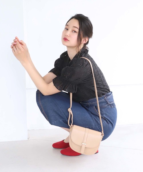 one after another NICE CLAUP(ワンアフターアナザーナイスクラップ)の「ロマンティックブラウス(シャツ/ブラウス・レディース・ホワイト/ブラック/レッド・FREE)」の9枚目の写真