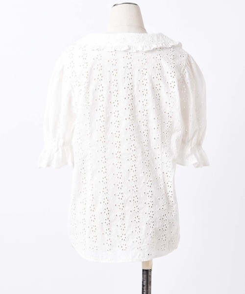 one after another NICE CLAUP(ワンアフターアナザーナイスクラップ)の「ロマンティックブラウス(シャツ/ブラウス・レディース・ホワイト/ブラック/レッド・FREE)」の14枚目の写真
