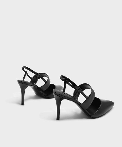 CHARLES & KEITH(チャールズ & キース)の「ポインテッドスリンングバックヒール / POINTED SLINGBACK HEELS(パンプス・レディース・ブラウン系その他/オレンジ/ブラック・24.5cm/22.5cm/23.5cm/23cm/25.5cm/25cm)」の10枚目の写真