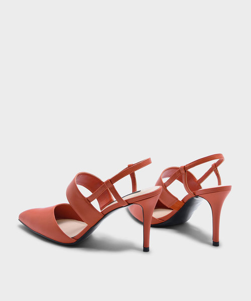 CHARLES & KEITH(チャールズ & キース)の「ポインテッドスリンングバックヒール / POINTED SLINGBACK HEELS(パンプス・レディース・ブラウン系その他/オレンジ/ブラック・24.5cm/22.5cm/23.5cm/23cm/25.5cm/25cm)」の16枚目の写真