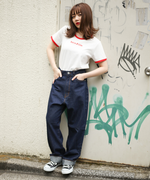 apres jourストレートデニム ストレートデニム【ZOZOTOWN限定アイテム】（デニムパンツ