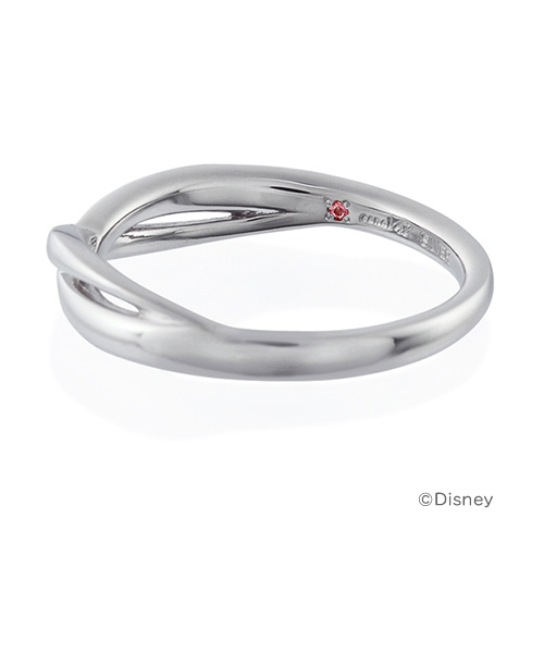 Disney Princess Collection シルバー ペアリング Men S