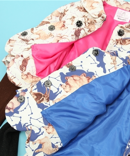 bortsprungt.（ボシュプルメット）の「夜空のパーティ中綿スカラップ