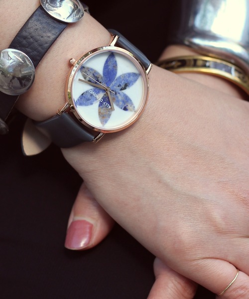 ALLY DENOVO(アリーデノヴォ)の「ALLY DENOVO AF5019.H02 【 ウォッチ 】(アナログ腕時計・レディース・サーモンピンク/ピンク・FREE)」の12枚目の写真