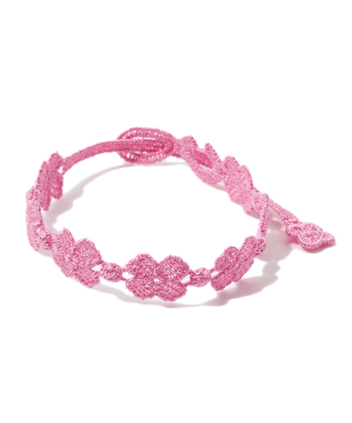 CRUCIANI(クルチアーニ)の「クルチアーニ/CRUCIANI クローバーBR(ブレスレット・レディース・シルバー/グレー/ピンク/レッド/ワインレッド/オリーブ/ダークグリーン/コバルトブルー/ネイビー/その他1/ベージュ/オレンジ/オレンジ系その他/ライトピンク/その他2/その他3/ホワイト/ロイヤルブルー・フリー)」の9枚目の写真