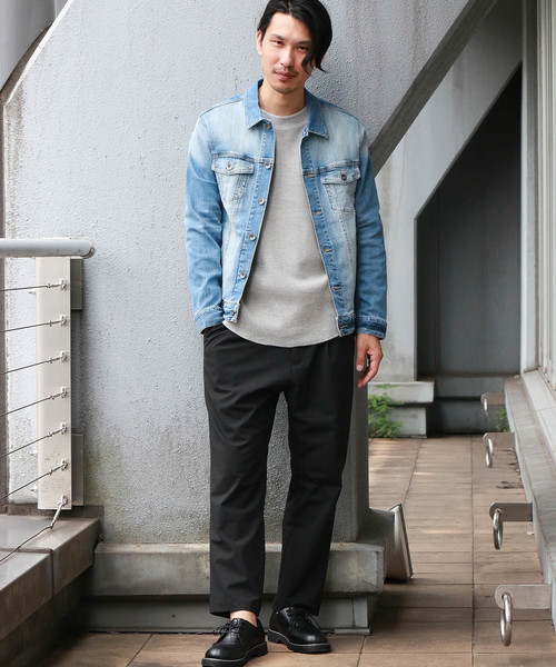 Confirm（コンファーム）の「Confirm / コンファーム デニムGジャン（デニムジャケット・メンズ・ネイビー/ブルー/サックスブルー/ブラック・M/L）」の8枚目の写真