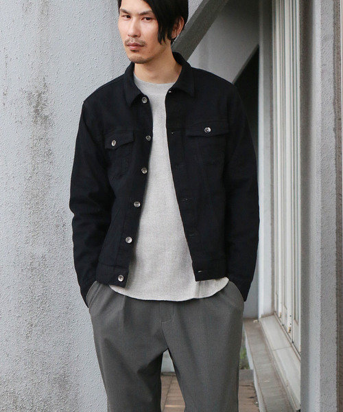 Confirm（コンファーム）の「Confirm / コンファーム デニムGジャン（デニムジャケット・メンズ・ネイビー/ブルー/サックスブルー/ブラック・M/L）」の9枚目の写真