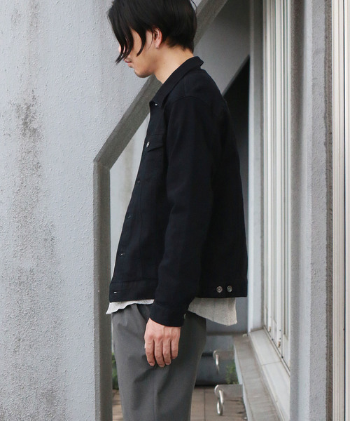 Confirm（コンファーム）の「Confirm / コンファーム デニムGジャン（デニムジャケット・メンズ・ネイビー/ブルー/サックスブルー/ブラック・M/L）」の10枚目の写真